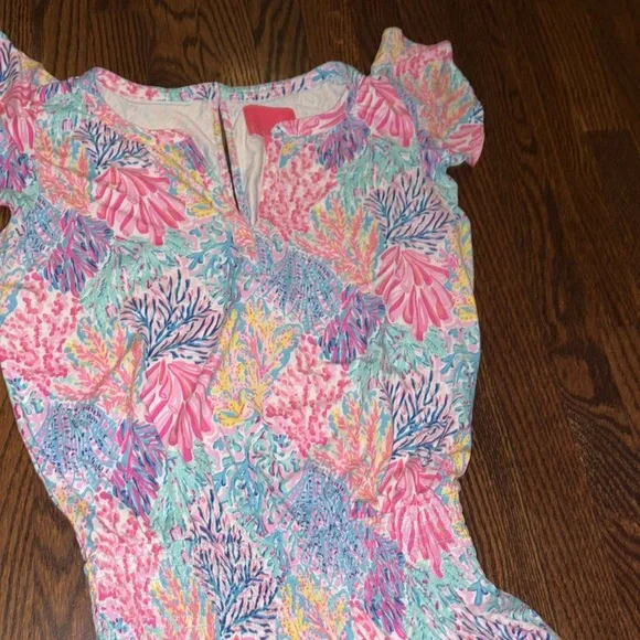 Lilly Pulitzer Ruffle Romper - Picture 2 of 8